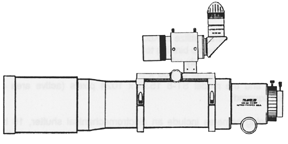 Traveler Dovetail Accessory Plate onTraveler Telescope