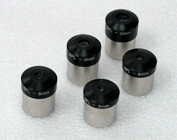 Astro-Physics Super Planetary Eyepieces. Click on image for high quality enlarged view (172,912 bytes).