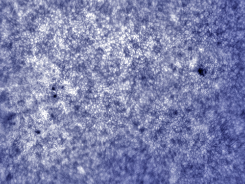 Granularity on Sun taken with BPU2 (Venus) Filter