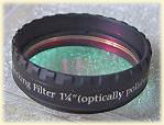 Baader 1.25 inch UV / IR filter (15,963 bytes)