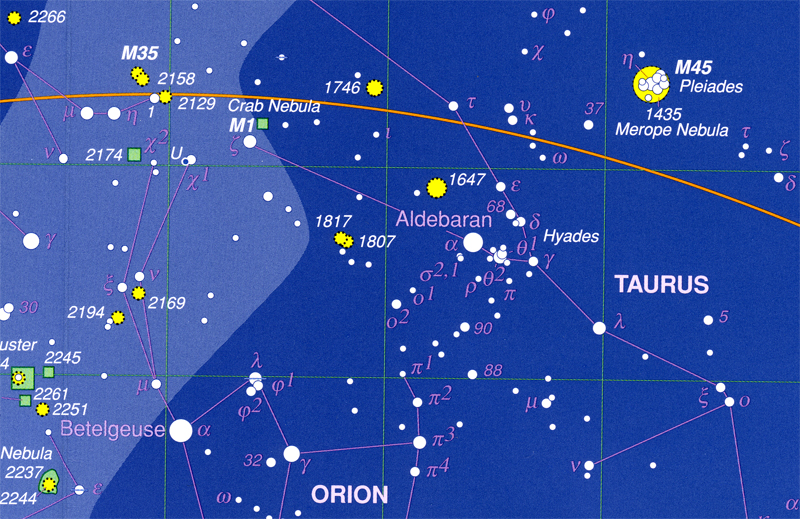 Orion Telescopes Star Chart