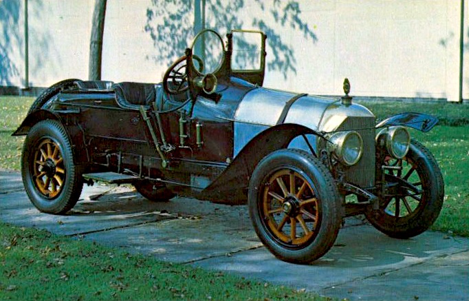 Austro-Daimler 'Prinz Heinrich' model automobile of 1913 (119,142 bytes)