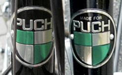 Puch and made for Puch head badges