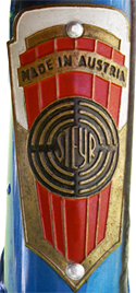 Steyr head badge