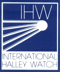NASA International Halley Watch logo (30,339 bytes)