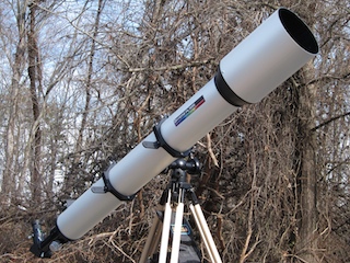 DayStar SR-127 Telescope at Company Seven (124,260 bytes)