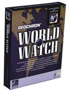 Geochron World Watch screen, animated (27,321 bytes)