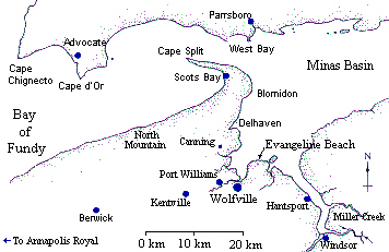 Tide Chart Wolfville Ns