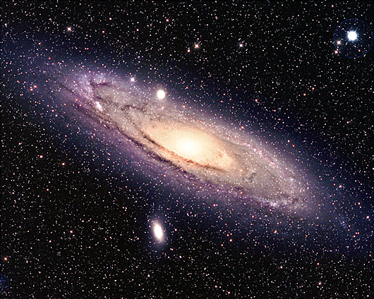 The Andromeda Galaxy by Jason Ware