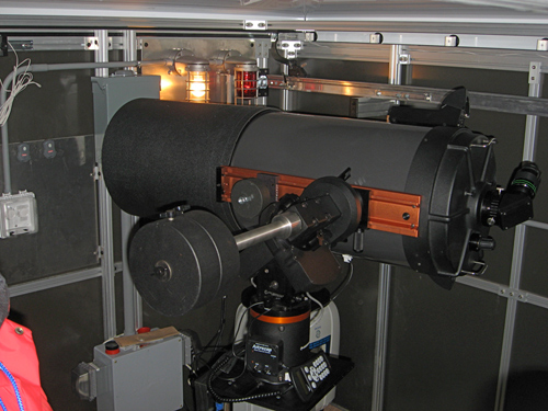 Celestron C-14 in Tele-Station 2 observatory