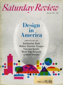 Saturday Review cover from 1964 (45,385 bytes).