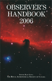 cover of Observers Handbook 2006 issue