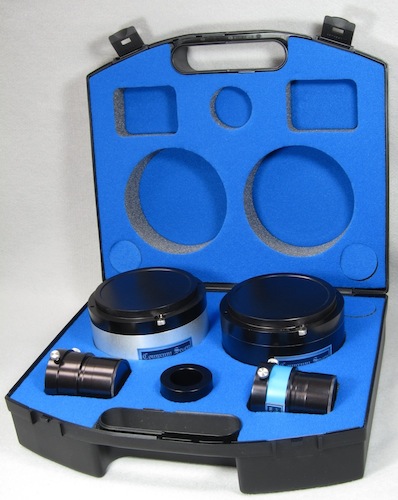 Solarscope DSF-100 filter set as provided in its case (63,268 bytes)