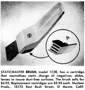 a newly redesigned 1 inch brush announced July 1963 (52,193 bytes)
