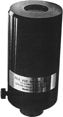 Original TeleVue 13mm Nagler ocular, shown to scale