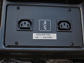 UVP Cabinet C-65 outlets for optional EL Lamp (51,895 bytes)